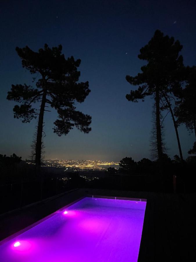 Villa Ormarine, Vue Exceptionnelle Sur La Baie De Cannes Et Le Mercantour Les Adrets-de-l'Esterel Exterior foto