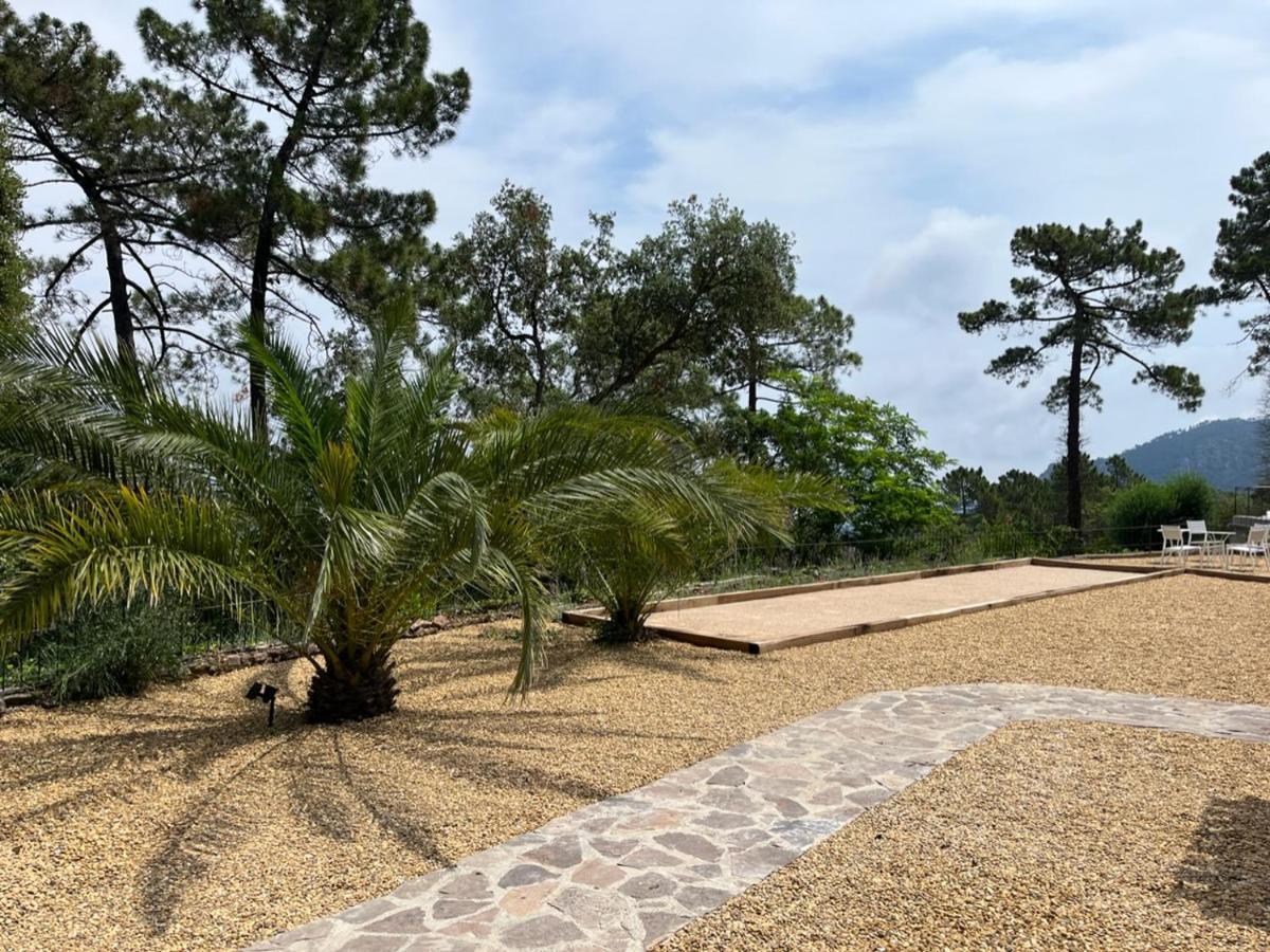 Villa Ormarine, Vue Exceptionnelle Sur La Baie De Cannes Et Le Mercantour Les Adrets-de-l'Esterel Exterior foto