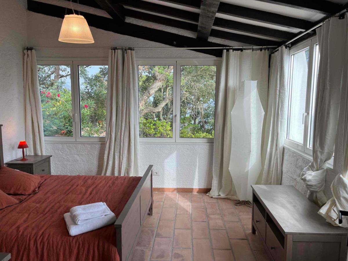Villa Ormarine, Vue Exceptionnelle Sur La Baie De Cannes Et Le Mercantour Les Adrets-de-l'Esterel Exterior foto