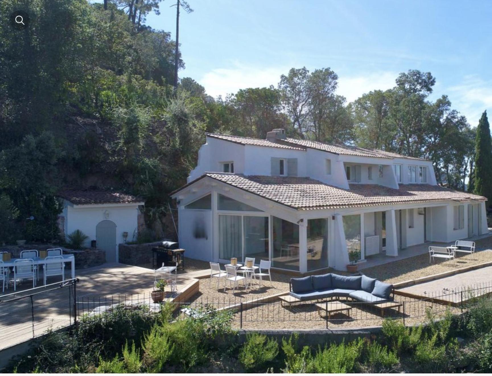Villa Ormarine, Vue Exceptionnelle Sur La Baie De Cannes Et Le Mercantour Les Adrets-de-l'Esterel Exterior foto