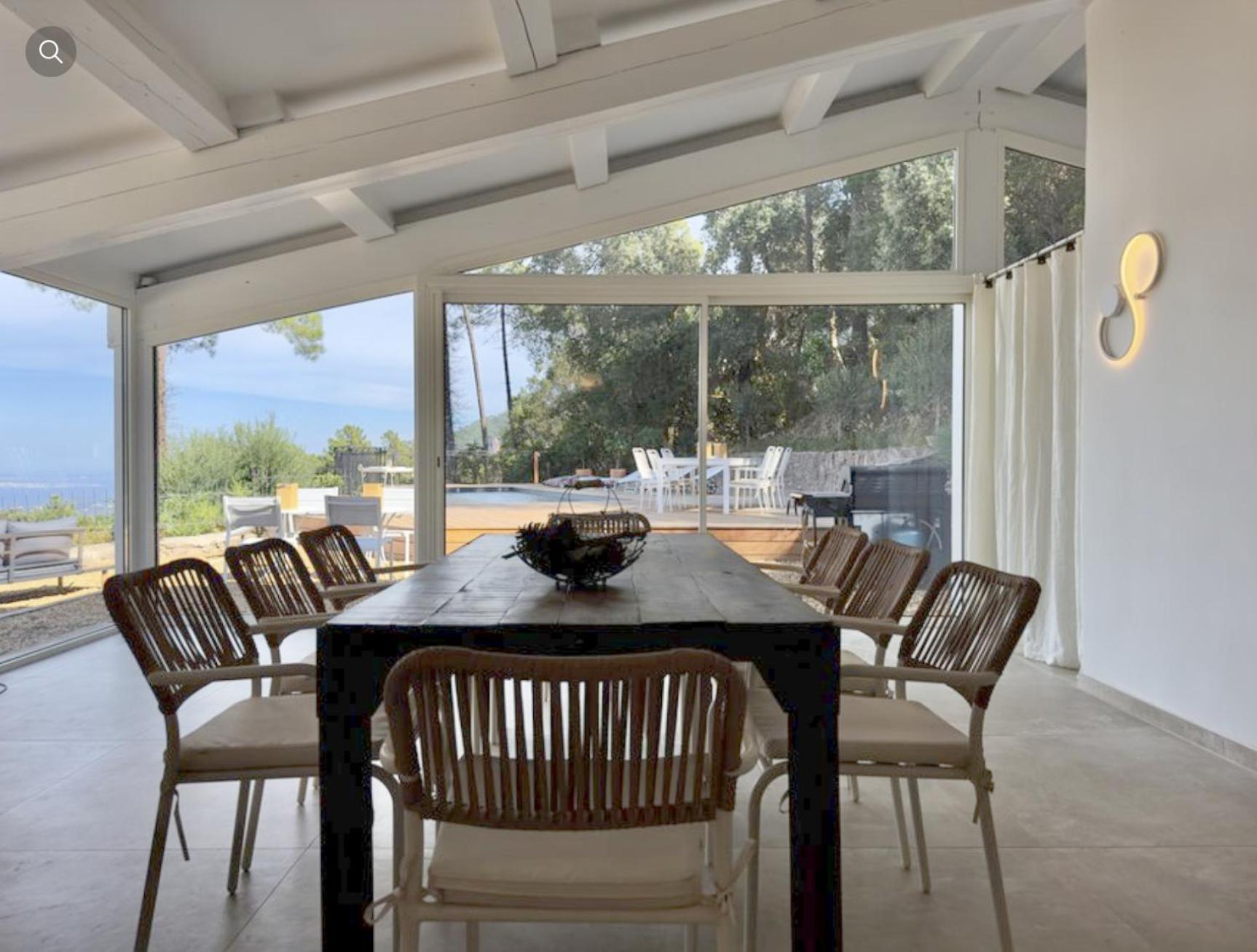 Villa Ormarine, Vue Exceptionnelle Sur La Baie De Cannes Et Le Mercantour Les Adrets-de-l'Esterel Exterior foto