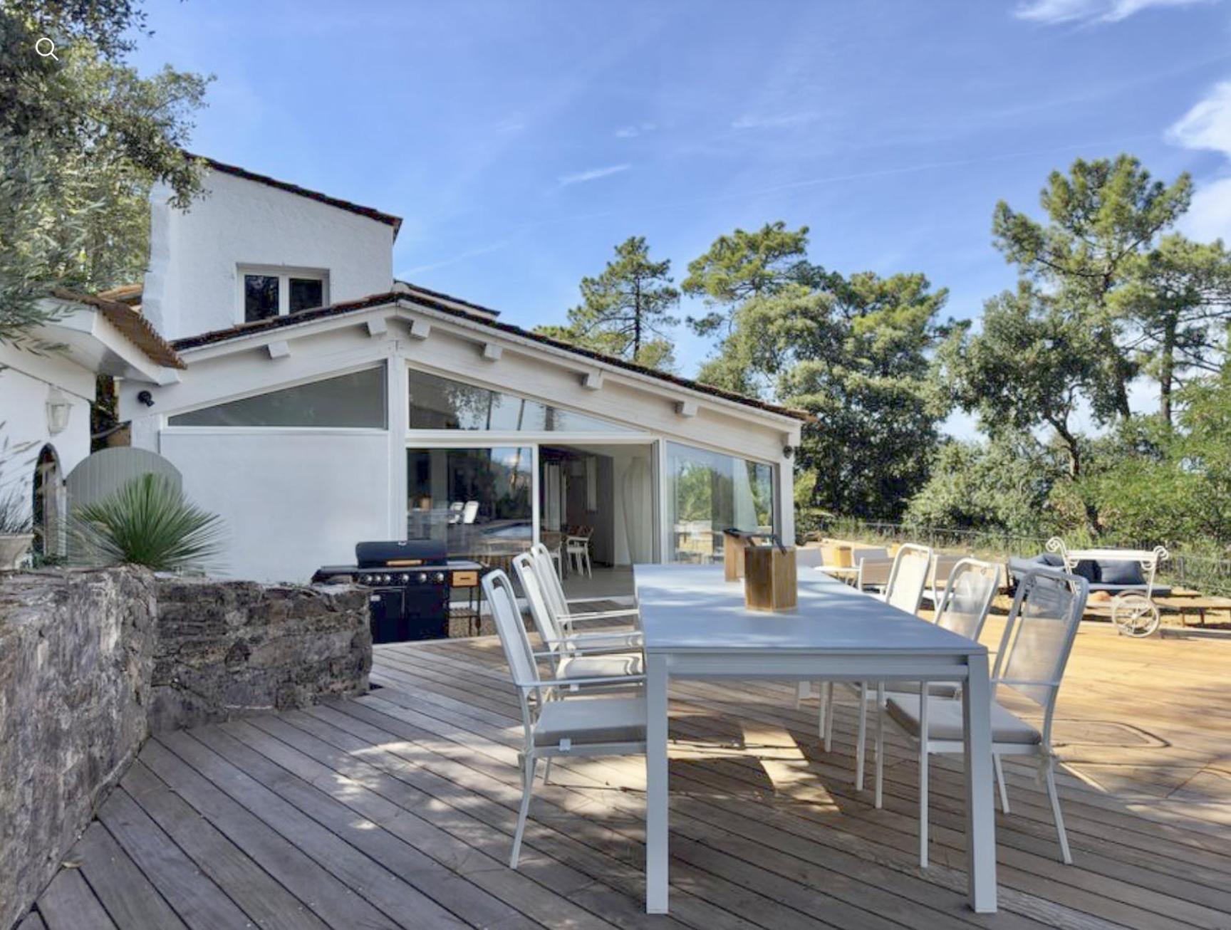 Villa Ormarine, Vue Exceptionnelle Sur La Baie De Cannes Et Le Mercantour Les Adrets-de-l'Esterel Exterior foto