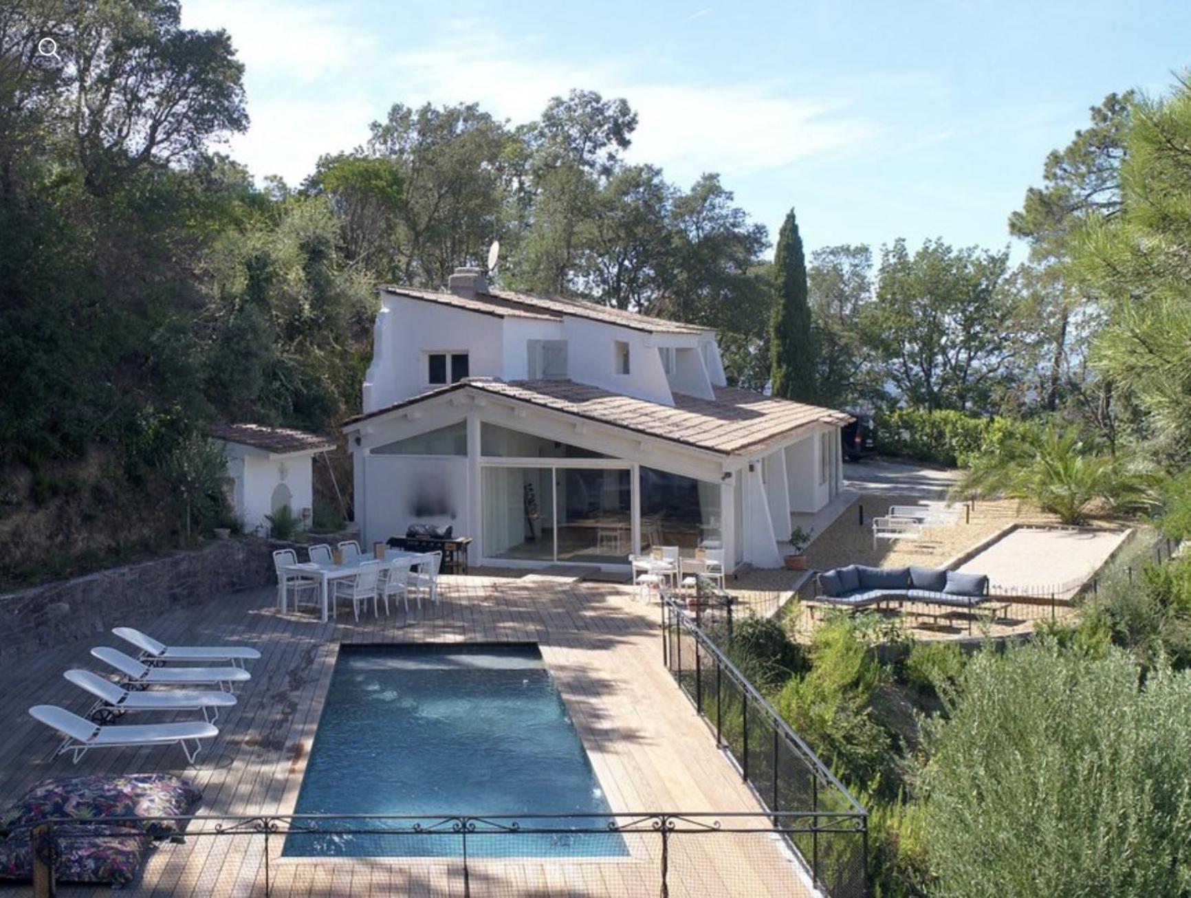 Villa Ormarine, Vue Exceptionnelle Sur La Baie De Cannes Et Le Mercantour Les Adrets-de-l'Esterel Exterior foto