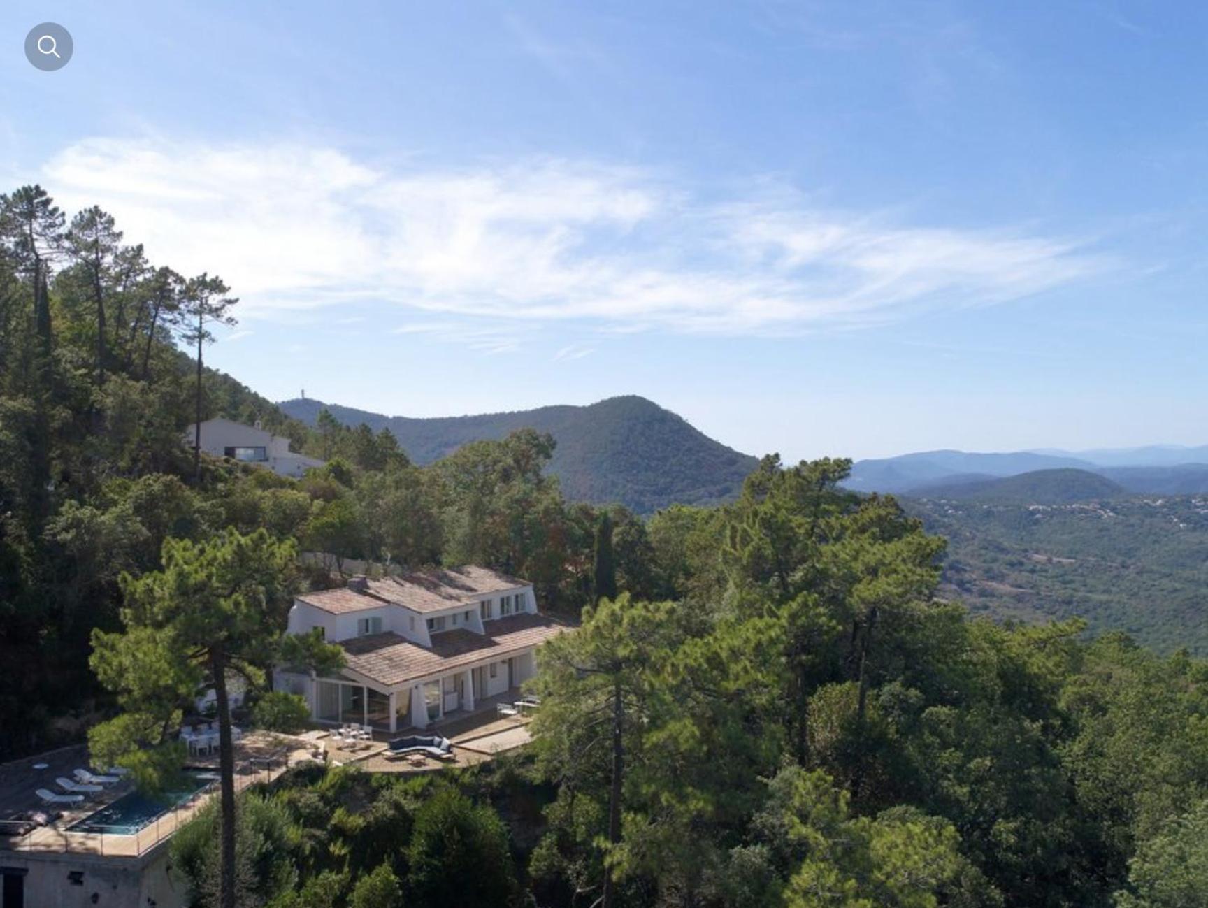 Villa Ormarine, Vue Exceptionnelle Sur La Baie De Cannes Et Le Mercantour Les Adrets-de-l'Esterel Exterior foto
